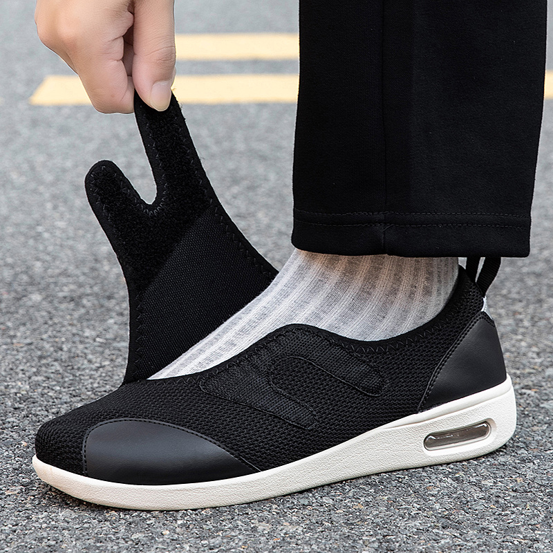 Women'S Shoes With Bunions - Sapatos Ortopédicos Ajustáveis Abertos para Idosos,