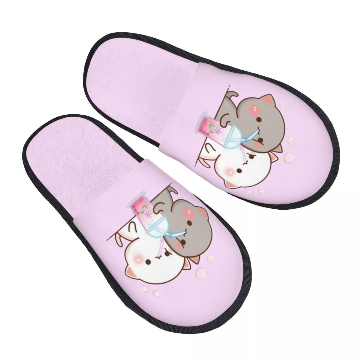 Women Shoes Mochi - Chinelos de Casa Personalizados para Casal