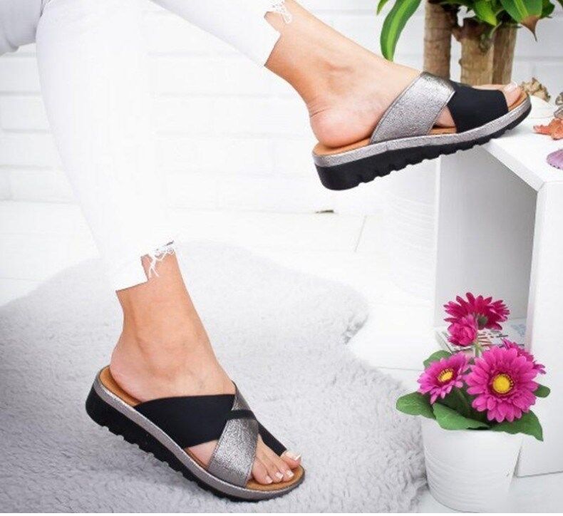 Women'S Shoes With Bunions - Sapatos femininos chinelos ortopédicos bunion corrector