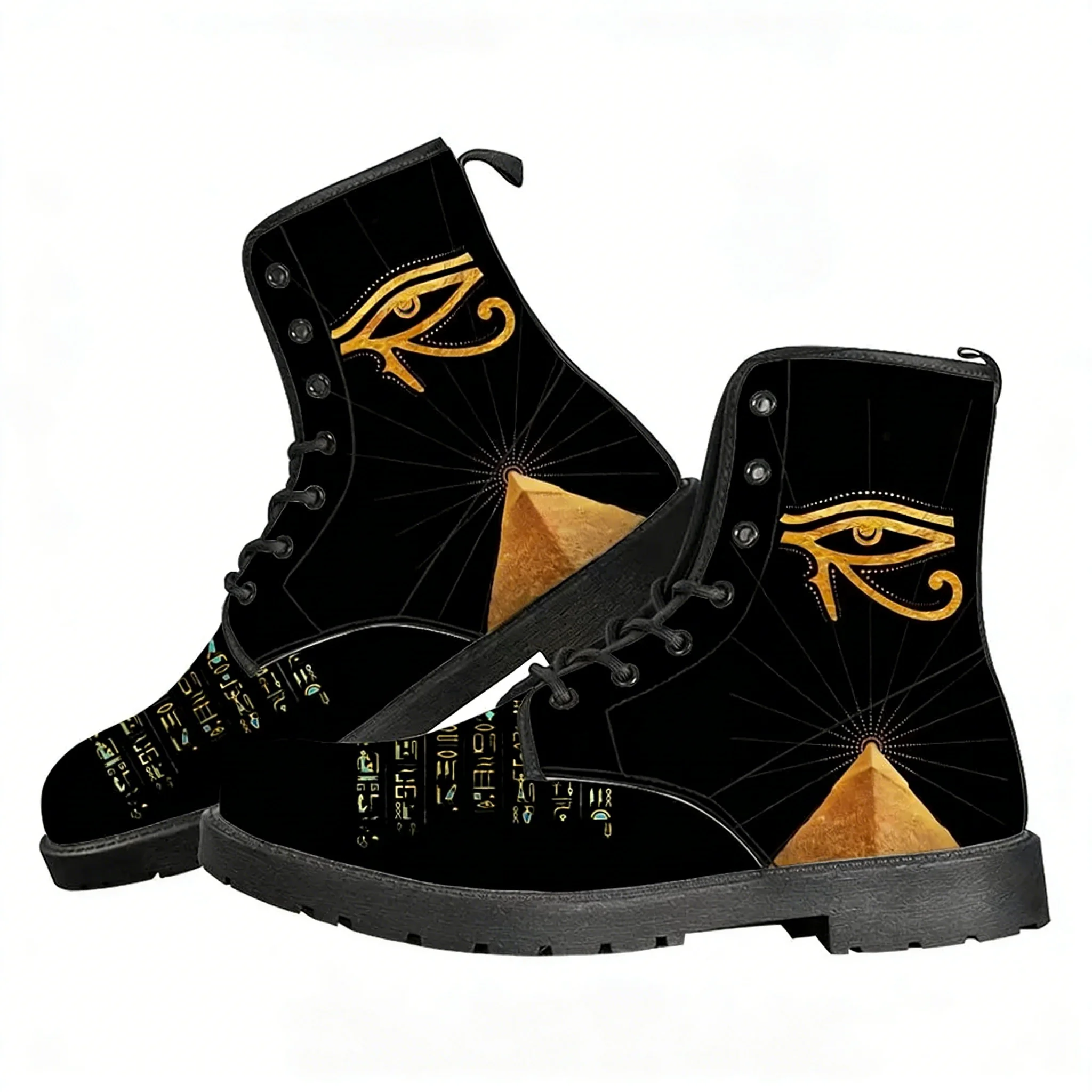 Women Shoes Egypt - Botas Casuais Horus Deus Egípcio para