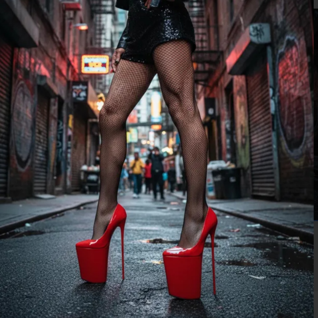 Women'S Shoes In Size 12 - Transgênero stilettos sexy super alto 30cm