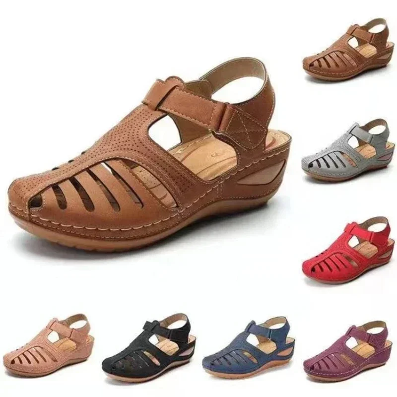 Sandálias femininas verão corr - Women'S Shoes With Bunions avaliação e preço
