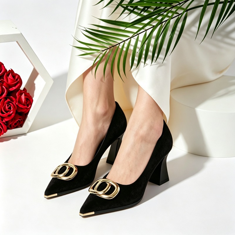 Novos sapatos de salto bloco e - Women'S Shoes Professional avaliação e preço