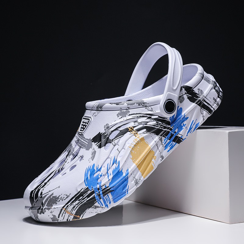 Sandálias de Verão Masculinas  - Croc Style Clog avaliação e preço
