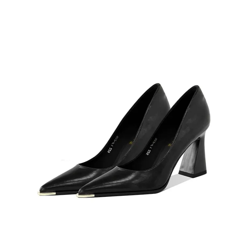Retro apontou toe salto alto f - Women'S Shoes Professional avaliação e preço