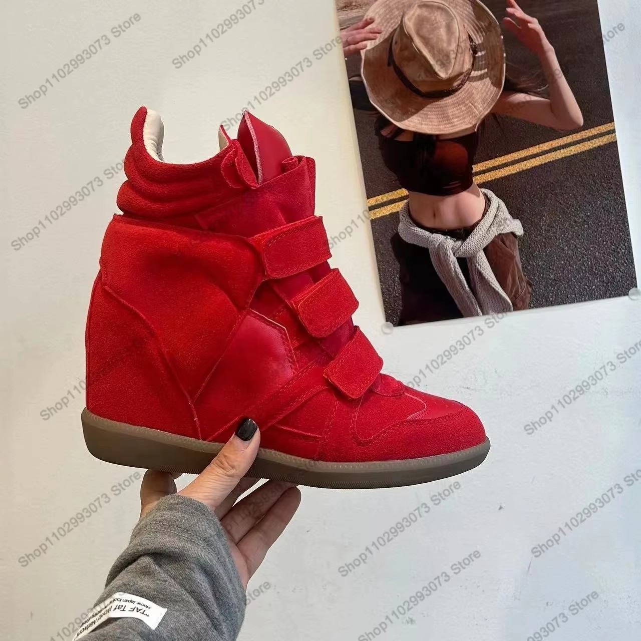 Tênis Feminino Cano Alto com S - Women Shoes Sale avaliação e preço